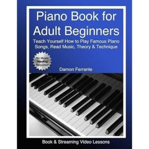 Piano Book for Adult Beginners: Teach Yourself How to Play Famous Piano Songs