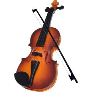 16 Inch Violin Toy for Kids, 4 Strings Violin Toys Musical Instruments for Children